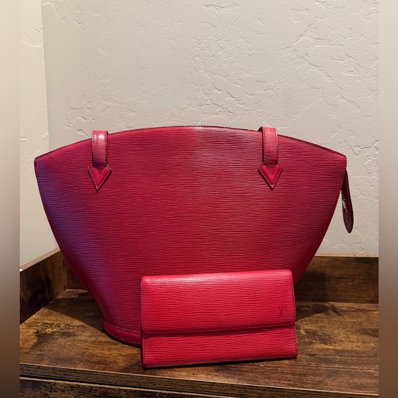 Louis Vuitton Handbags - Louis Vuitton Red Epi Set